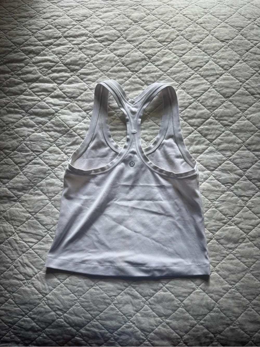 lululemon athletica White Racerback Tank